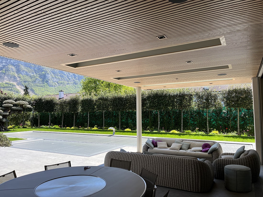 Aménagement extérieur terrasse maison par JJB